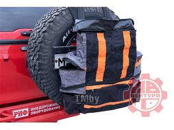 Сумка для вещей на запасное колесо черная TELAWEI RearTyreBagPL