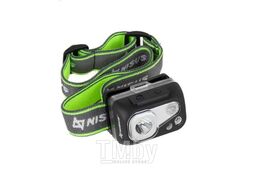 Фонарь налобный водонепроницаемый 300LM, IPX7, USB Nisus N-FN-3087
