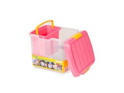 Ящик экспедиционный IRIS RV BOX WASH BOX 25C, 25 литров 41x31x32,5 см. Розовый IRIS OHYAMA WB-25CPink