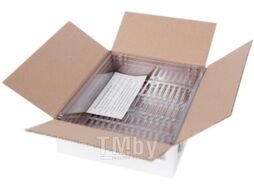 Лоток для бумаг Brauberg Office / 237258 (прозрачный)