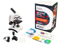 Микроскоп оптический Levenhuk Discovery Femto Polar с книгой / 77983