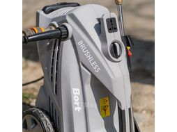Очиститель высокого давления KEX-3000, 2700 Вт, 600 л/ч, максимальное допустимое давление: 190 Бар, материал корпуса насоса: силумин, длина шланга: 5 м, насадки: трубка (пика) BORT 91276308