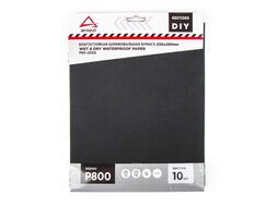 Бумага наждачная водостойкая 230x280 мм P800 DIY (10шт) Arnezi R8011069
