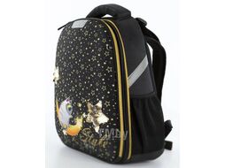 Школьный рюкзак Ecotope Kids Кот 057-540-142-CLR (черный)