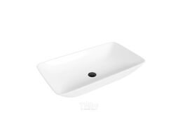 Умывальник со смесителем Lauter 21886 + Cascade 21СК0655BS + сифон 21635B + дон.клапан 21190B (черный матовый)