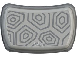 Табурет-подставка KidPlast Aster / PL194100 (светло-серый/серый)
