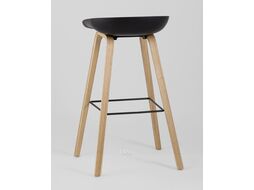 Стул барный Stool Group Libra / 8319 (черный/деревянные ножки)