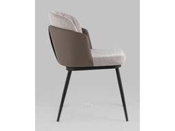 Стул Stool Group Пенелопа / FDC8054O BEL-14+270-23 (рогожка серый/экокожа серый)