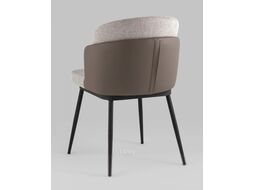 Стул Stool Group Пенелопа / FDC8054O BEL-14+270-23 (рогожка серый/экокожа серый)