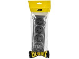 Розетка IEK Glory ERH41-K46M-16 (сталь матовый)