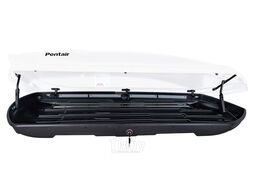 Бокс автомобильный на крышу COBRA 420L белый глянец, двусторонний PENTAIR PT-5666XLW