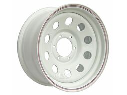 Диск усиленный Тойота Ниссан стальной белый 6x139,7 8xR17 d110 ET-10 OFF-ROAD Wheels 1780-63910WH-10