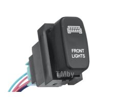 Кнопка ВКЛ/ВЫКЛ, оранжевый, FRONT LIGHTS MITSUBISHI Риф RIF22-1-5105605