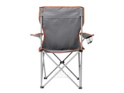 Кресло складное, до 100 кг., серое Nisus N-242-G