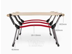 Раскладушка XJC04 190х65х38 см, до 150 кг, зеленая Naturehike NH19JJ006-DGR