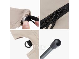 Раскладушка XJC06 190х65х38 см, до 150 кг, хаки Naturehike NH20JJ009-KH