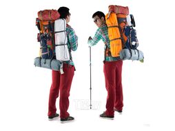 Рюкзак туристический 70 л, оранжевый Naturehike NH70B070-B-BRO