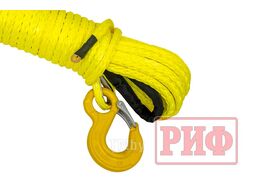 Трос для лебёдки синтетический 11 мм/25 м (готовый) Риф Rope11mm25m