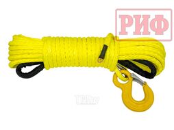 Трос для лебёдки синтетический 14 мм/22 м (готовый) Риф Rope14mm22m
