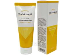 Пенка для умывания Jigott Vita Solution 12 Synergy Foam Cleansing (180мл)