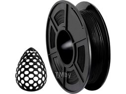 Пластик для 3D-печати NV Print NV-3D-TPU-BLACK (1.75мм, 500г, черный)