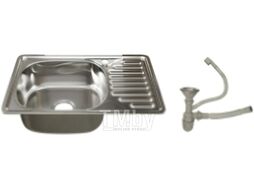 Мойка кухонная Mixline L 536115 (с сифоном)