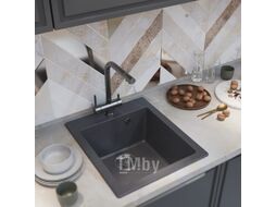 Мойка кухонная Mixline ML-GM14 551909 (антрацитовый)