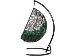 Кресло подвесное BiGarden Gemini Black (зеленая подушка)