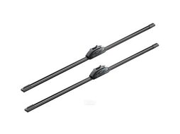 Комплект щеток стеклоочистителя 2шт. Aerotwin AR657S 650/650mm (с форсункой) CITROEN C8 FIAT Ulysse PEUGEOT 807 LANCIA Phedra 02- BOSCH 3397009777