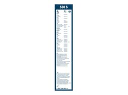 Комплект щеток стеклоочистителя 2шт. TwinSpoiler 530S 530/530mm BOSCH 3397118401