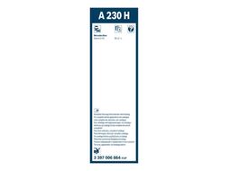 Щетка стеклоочистителя A230H (задняя, крепл.крючок) 240mm MB A-Class 12- BOSCH 3397006864