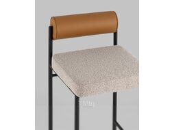 Стул барный Stool Group Балла / FDC9939 (бежевый/коричневый)
