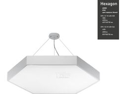 Потолочный светильник ЭРА Geometria Hexagon / Б0050552