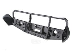Бампер передний Nissan Navara D40/Pathfinder R51 (2010-2014) с доп. фарами и защитной дугой Риф RIFD40-10350-10