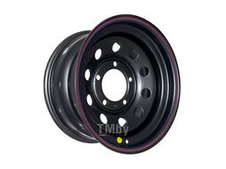 Диск усиленный Toyota Land Cruiser 100/105 стальной черный 5x150 8xR16 d113 ET-24 OFF-ROAD Wheels 1680-55013BL-24