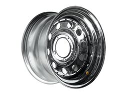 Диск усиленный УАЗ стальной хромированный 5x139,7 8xR16 d110 ET-19 OFF-ROAD Wheels 1680-53910CH-19