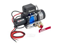 Лебёдка электрическая 12V 5000 lbs 2268 кг (синтетический трос) RUNVA EWX5000SR