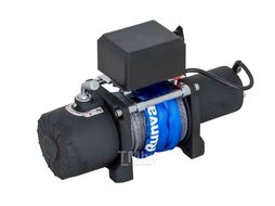 Лебёдка электрическая 12V 5000 lbs 2268 кг (синтетический трос) RUNVA EWX5000SR