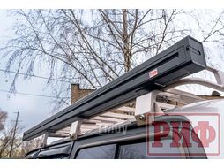 Маркиза автомобильная 2,13х2,5 м полуавтомат (винил) темно-серая Риф RIF5306-2025V