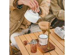 Набор посуды туристический 4 в 1, керамическое покрытие, (с чайником) Naturehike CNK2450CF013-47W