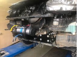Площадка под лебёдку в штатный бампер Toyota Fortuner 2015+ Риф RIFFRT-30000