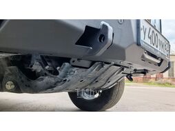 Полубампер РИФ с площадкой под лебедку, защитой радиаторов для JAC T9, Sollers ST9 (RIFJT9-33003)