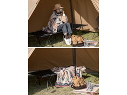 Раскладушка XJC06 190х65х38 см, до 150 кг, черная Naturehike NH20JJ009-BL
