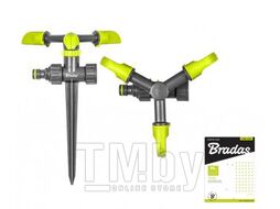 Дождеватель круговой трёхрожковый LIME LINE Bradas LE-6102