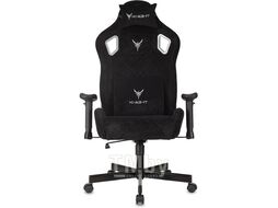 Кресло игровое Knight Outrider черный Light-20 с подголов. крестов. металл 1737489