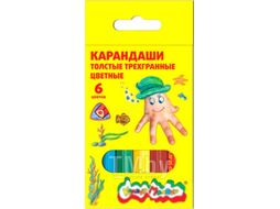 Набор цветных карандашей Каляка-Маляка КТТКМ6 (6цв)