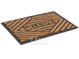 Коврик грязезащитный SunStep Welcome Ромб 40x60 / 32-084