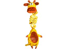 Игрушка для собак Mr. Kranch Жираф / MKR543776 (розовый)