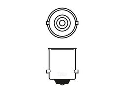 Комплект ламп накаливания блистер 2шт P21W 12V 21W BA15s Pure Light (стандартные характеристики) BOSCH 1987301017