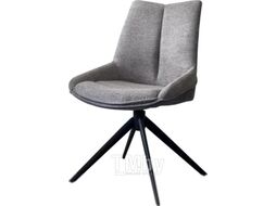 Стул M-City Oskar 360 градусов поворотный / 626M05478 (KN01-03 серый/BZ1046-02 темно-серый/черный)